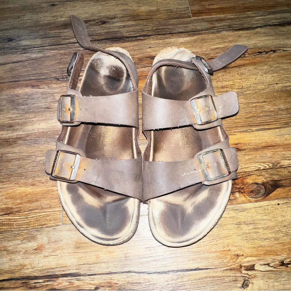 Mens Birkenstock Milano Sandals